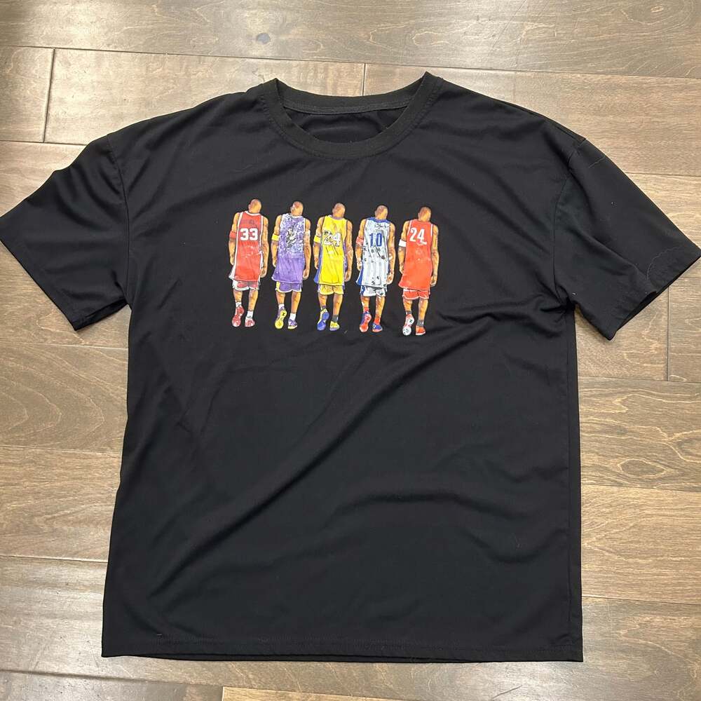 Basketball‎ Legends Graphic Tee Men's Large Black Short Sleeve